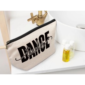 Ayxvt Dance Teacher Gifts: Makeup Bag, Cosmetic Bag, Christmas & Birthday Gifts