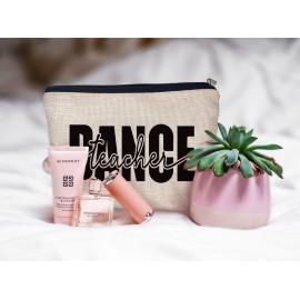 Ayxvt Dance Teacher Gifts: Makeup Bag, Cosmetic Bag, Christmas & Birthday Gifts