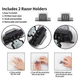 Shower Mirror Fogless Shaving with Razor Holder for Shower, Anti Fog Shower Mirror & includes 2 Razor Hooks & 2 Mirror Hooks, Easy Install & Unbreakable, Mirror for Shower Wall(Small 6.8x5.2in) Shower Mirror Fogless Shaving with Razor Holder for Shower, Anti Fog Shower Mirror & includes 2 Razor Hooks & 2 Mirror Hooks, Easy Install & Unbreakable, Mirror for Shower Wall(Small 6.8x5.2in)