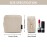 MAGEFY Small Makeup Bag for Purse Mini Cosmetics Bag Corduroy Cute Cosmetic Pouch for Women with Slip-in Pockets (Beige)