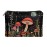 Flashideas Cute Mushroom Makeup Bag Travel Cosmetic Bag Portable Leather Waterproof Cosmetic Bag Clutch Makeup Brush Bag Durable Birthday Gifts for Sisters Friend