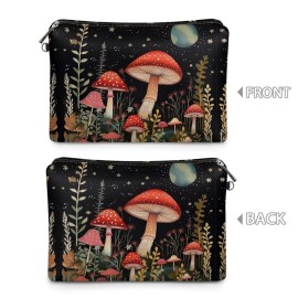 Flashideas Cute Mushroom Makeup Bag Travel Cosmetic Bag Portable Leather Waterproof Cosmetic Bag Clutch Makeup Brush Bag Durable Birthday Gifts for Sisters Friend Flashideas Cute Mushroom Makeup Bag Travel Cosmetic Bag Portable Leather Waterproof Cosmetic Bag Clutch Makeup Brush Bag Durable Birthday Gifts for Sisters Friend
