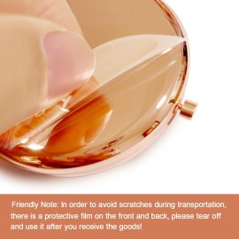 Aievlinkr Sweet 13th Birthday Gifts for GirlsRose Gold Compact Mirror for 13th Birthday Girls, 13th Birthday Gift Ideas,Inspirational Gifts for 13 Years Old Girl for Graduation Christmas Unique Gifts