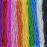 ZYFLSQ 300 Pcs Mardi Gras Beads Necklaces Bulk, 33 7mm Multi Colors Metallic Beaded Necklaces for Party Costume Necklaces