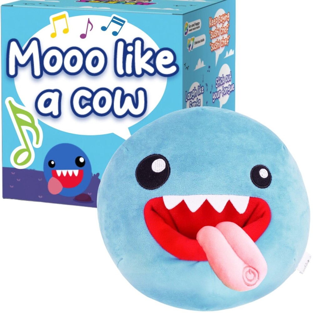 Wacky Pass - Toss, Dance & Do Funny Things | 47 Activities + 8 Music Tracks | Big Size | Outdoor/Indoor Fun Game | Gift Toy for Kids | for Ages 3, 4, 5, 6, 7, 8+,9,10 Year Old Girls & Boys (Blue)