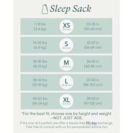 PurComfy Quilted Supersoft Sleep Sack, 2.5 TOG Premium Bamboo Viscose Warm Baby Sleeping Bag, 2-Way Zipper 6-15 Months (Sage)