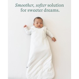 PurComfy Quilted Supersoft Sleep Sack, 2.5 TOG Premium Bamboo Viscose Warm Baby Sleeping Bag, 2-Way Zipper 6-15 Months (Sage)