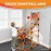 Play Platoon Kids Basketball Hoop Indoor - Arcade Games for 4-12 Year Old Kids - Perfect for Game Room. Backyard, Outdoor Shooting Games - 62 Inch Tall - Includes 4 Balls and Pump