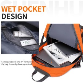 SHENHU 40L Hiking Backpack Lightweight Daypack Waterproof Travel Camping Backpack for Men Women Sport Packable