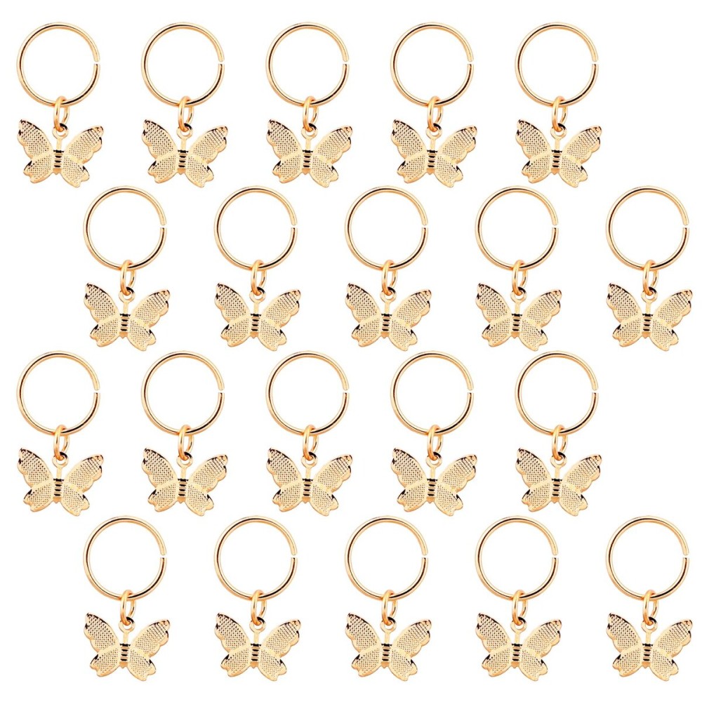 20Pcs Hair Accessories for Braids Butterfly Hair Clips Golden Dreadlock Accessories Hair Jewelry for Women Braids Butterflies Hair Cuffs Charms Rings Hair Charms for Braids Butterfly 20Pcs Hair Accessories for Braids Butterfly Hair Clips Golden Dreadlock Accessories Hair Jewelry for Women Braids Butterflies Hair Cuffs Charms Rings Hair Charms for Braids Butterfly