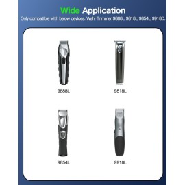 4.2V AC Charger Replacement for Wahl Trimmer Model 9888L 9818L WNT-9 WNT-8 5622 5623 9854L 9918D 9876 9766 8779 79608 97581 Hair Beard Clipper Shaver Power Cord
