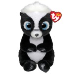 TY Beanie Bellie RUKUS - Black and White Skunk - 6