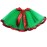 Girls Christmas Green Tutu Skirt with Ribbon Princess Ballet Dance Tutu Dress Elastic Kids Colorful Birthday Tutu Costume