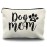 Likjad Dog Mom Gifts - Makeup Bag for Dog Lovers, Cosmetic Bag for Women