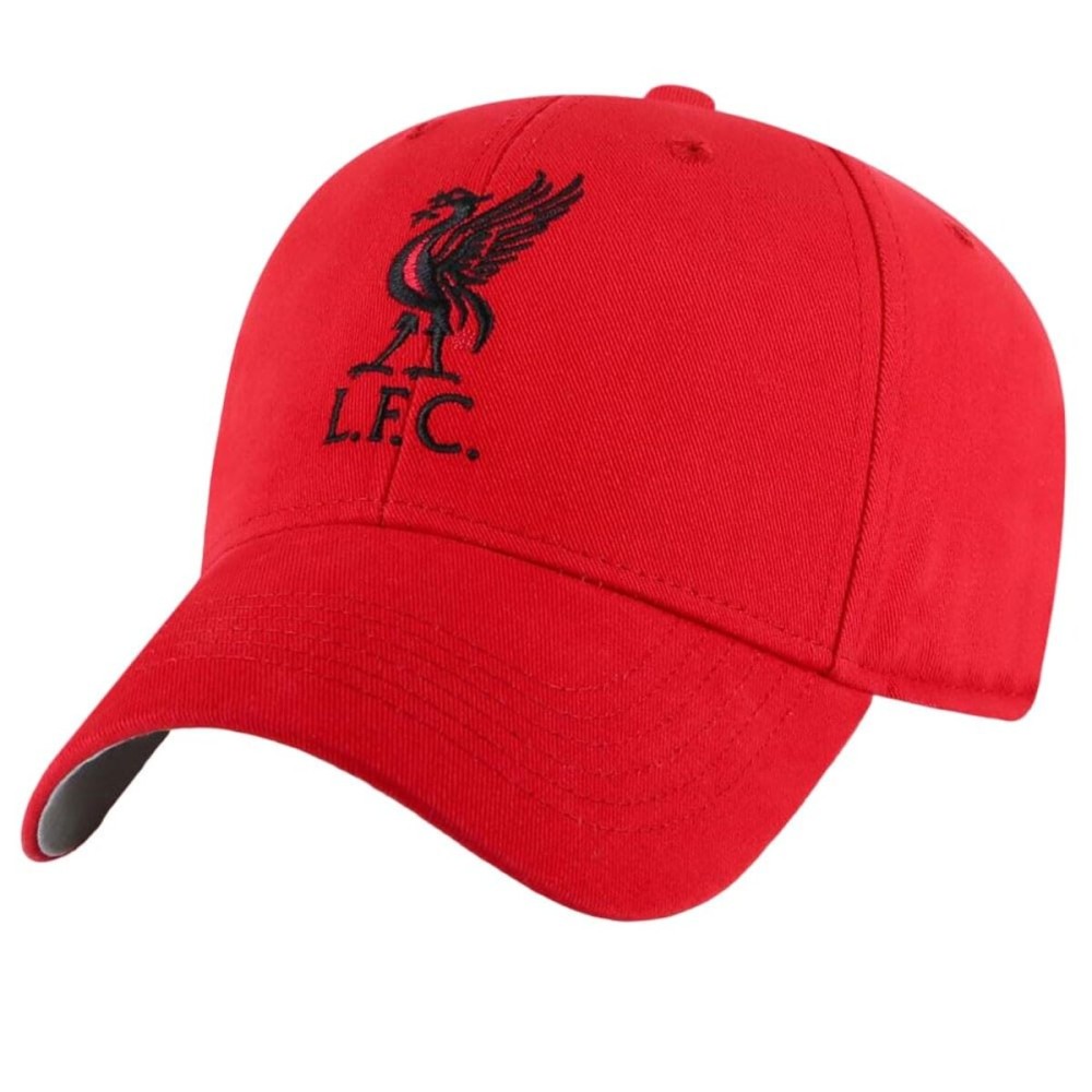 Liverpool FC Unisex Adult Core Cap (One Size) (Red/Black)
