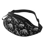 Dinosaur Fanny Pack Waist Bag Adjustable Belt Bag For Men Women Traveling Hiking Cycling Running