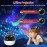 Star Projector Night Light for Kids, Baby Night Lights with Snowflake & Starry Theme, 360 Degree Rotation, 15 Mode Color Changing, Birthday Gift Toys