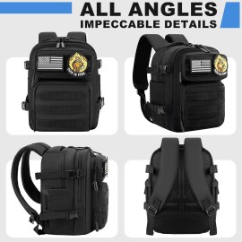 kcross 12L Mini Tactical Backpack for Men and Women, Tactical Backpack Small for Hiking, Small Tactical Bag