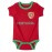 IDONEKER Unisex Infant Portugal Football Baby Clothes Unique Soccer Bodysuits Onesie Short Sleeve