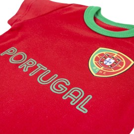 IDONEKER Unisex Infant Portugal Football Baby Clothes Unique Soccer Bodysuits Onesie Short Sleeve
