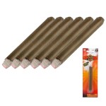 Zugar Land Realistic Looking Fake Stage Puff Cigar (6 Pack) (4.5) Faux Brown Cigar. Looks Like It\'s lid up.