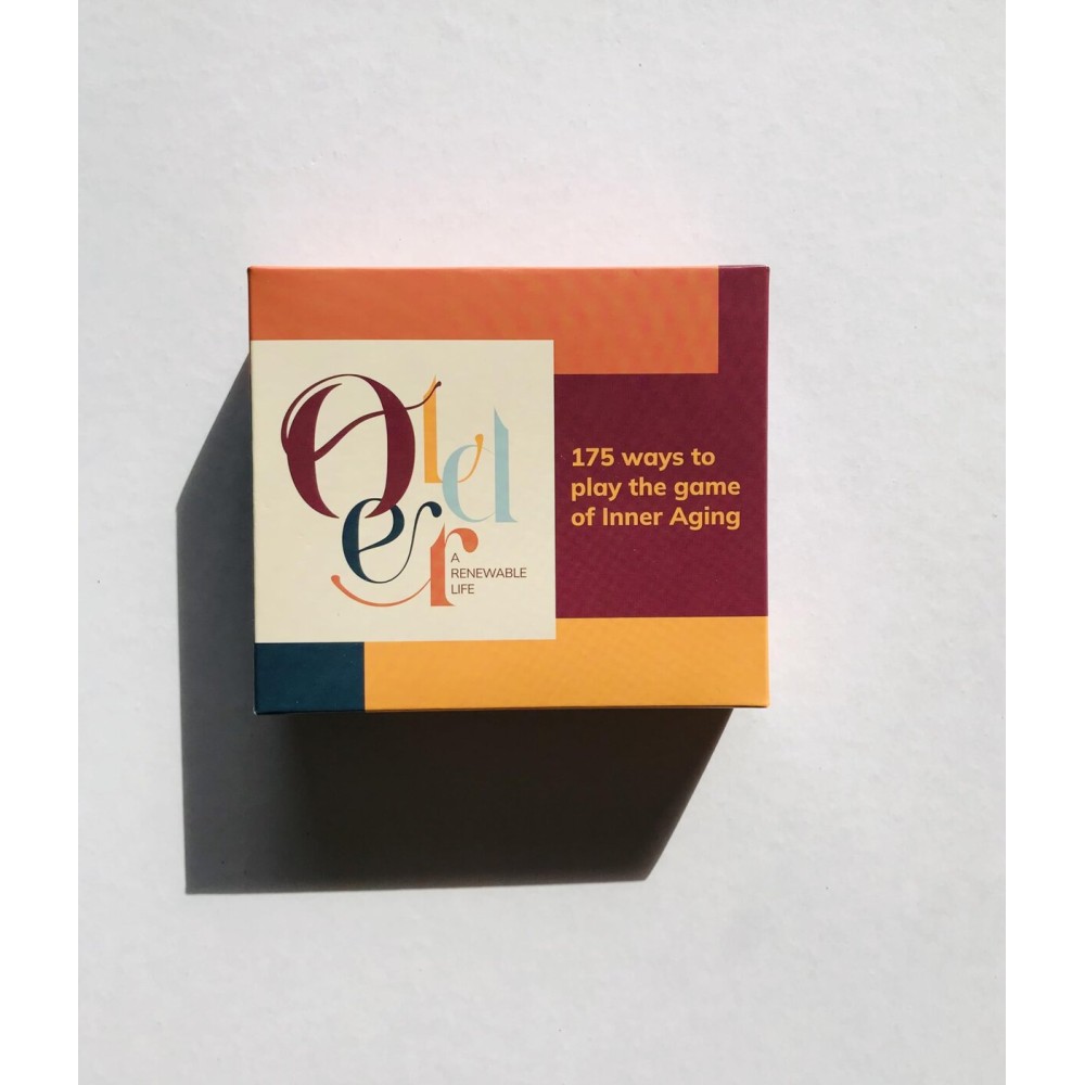Older: A Renewable Life Conversational Card Game That is re-Visioning The Way we Think and Talk About Aging and The Last Chapters of This Amazing Life Adventure - for Age 40+