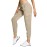 BVVU Women\'s Cargo Joggers Hiking Pants High Wasited Lightweight Quick Dry with Zipper Pockets Waterproof Athletic Sweatpants Khaki