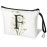 Initial Letter Bag Letter Makeup Bag for Women Initial Cosmetic Bag A-Z Personalized Makeup Bag Travel Makeup Bag,Initial Cosmetic Bag Gifts (white F)