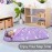 Primlect Thickened Toddler Nap Mat with Removable Pillow and Minky Blanket, Extra Large 55\'\'x35\'\' Sleeping Bag, Washable, Roll up, Perfect for Daycare, Preschool, Kindergarten, Boys and Girls Unicorn