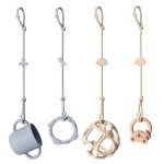 Andy Bear Toy Straps for Baby Toy Safety Straps Silicone High Chair Toy Straps Toddler Bottle Straps for Strollers, High Chair, Cribs, Car Seat, Stroller Accessories Baby Blue