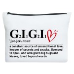 Gigi Gift, Christmas, Birthday, Mother\'s Day Gift for Grandmother from Granddaughter Grandson Nana Thank You Gift Makeup Bag, Grandma Appreciation Gifts, a Constant Source of Unconditional Love