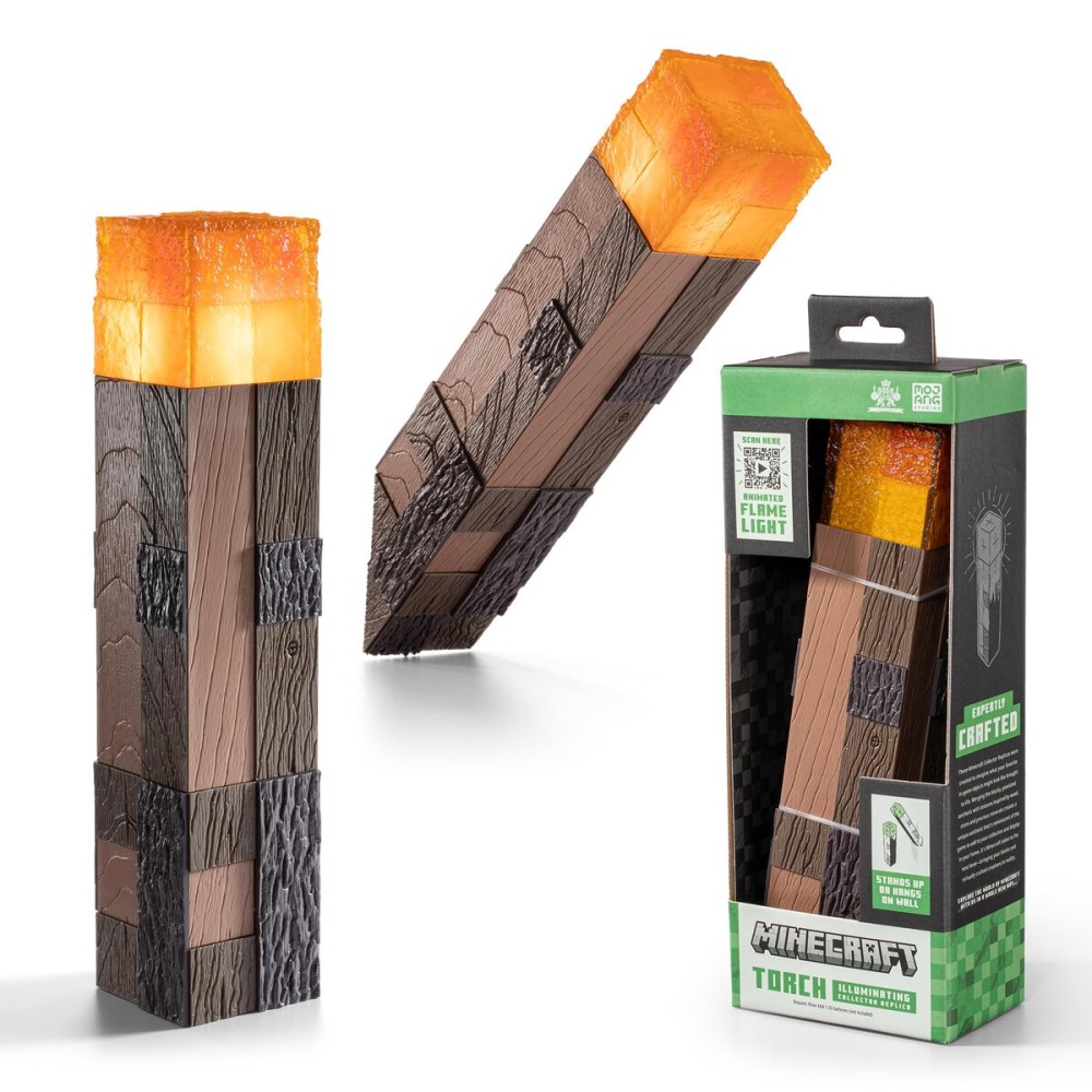 The Noble Collection Minecraft Torch Illuminating Collector
