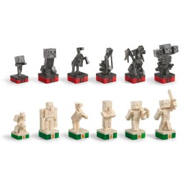 The Noble Collection Minecraft Chess Set