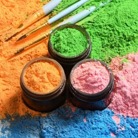 4 Pack 1oz Glass Jars with Lids, Tecohouse Amber Glass Jars with Lids & Stickers, Reusable Empty Round makeup container for Creams, Lotion, Cosmetic