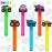 uoyoi Monster Truck Party Favors,24Pcs Car Bubble Wands for Kids,Cool Bubble Wand for Monster Truck Birthday Party Supplies,Classroom Prizes Pinata Goodie Bag Stuffers Gift