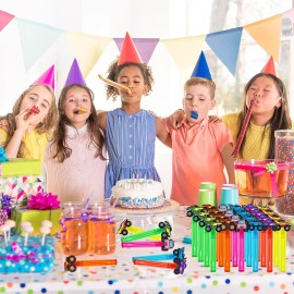 uoyoi Monster Truck Party Favors,24Pcs Car Bubble Wands for Kids,Cool Bubble Wand for Monster Truck Birthday Party Supplies,Classroom Prizes Pinata Goodie Bag Stuffers Gift