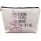 uinwk Inspirational Makeup Bag,Women Empowerment Gift,Woman Power Gifts,She Is Strong Fierce Brave Full Of Fire Cosmetic Bag,Gifts For Mom Grandma Friends Girls