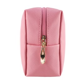 Kososuru Small Makeup Bag Portable Cosmetic Bag for Women Makeup Pouch Waterproof Toiletry Bag for Travel (Rose pink-Big, Big Size) Kososuru Small Makeup Bag Portable Cosmetic Bag for Women Makeup Pouch Waterproof Toiletry Bag for Travel (Rose pink-Big, Big Size)