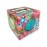 Hapros Jumbo 4 Glittery Gummee Ball, Extra Large Sensory Slow-Rise Glitter Sugar Stress Ball, Perfect Novelty Stress-Relief Fidget Toys Gifts for Adults and Children (Blue)