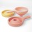 Inspire My Play 3 x Coral Silicone Collapsible Funnels for Kids - Sensory Play Funnel Toys for Kids - Pouring Toys for Toddlers - Food Safe Sensory Bin Tools and Accessories