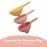 Inspire My Play 3 x Coral Silicone Collapsible Funnels for Kids - Sensory Play Funnel Toys for Kids - Pouring Toys for Toddlers - Food Safe Sensory Bin Tools and Accessories