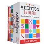 Math for Love Addition by Heart Visual Flash Cards - a Colorful Learning Deck for True Comprehension of Addition Math Facts