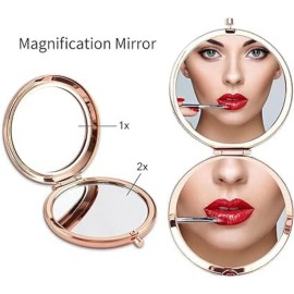 KGKAIMIZL Granddaughter Compact Makeup Mirror from Grandma & Grandpa, Ideal for Birthday Gifts, Includes Travel-Size Mirror & Light KGKAIMIZL Granddaughter Compact Makeup Mirror from Grandma & Grandpa, Ideal for Birthday Gifts, Includes Travel-Size Mirror & Light