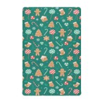 SDMKA Christmas Candy Crib Sheets for Boys Girls - Portable Microfiber Fitted Crib Sheet for Standard Crib and Toddler Mattress, Soft & Breathable, 28x52 Inch