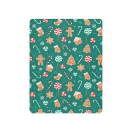 SDMKA Christmas Candy Crib Sheets for Boys Girls - Portable Microfiber Fitted Crib Sheet for Standard Crib and Toddler Mattress, Soft & Breathable, 28x52 Inch