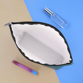 Funny Gambler Makeup Bag Casino Lover Slot Machine Cosmetic Bag Christmas Birthday Gift for Gambler Casino Lover Friends Her Grandma Retirement Gift Blue Gambling Zipper Pouch