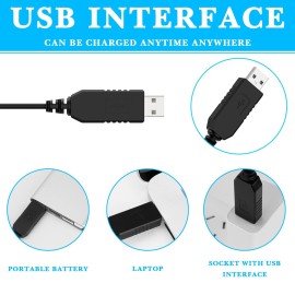 Linkidea 15V Shaver Charger Cord, Replacement USB Power Charger Adapter Cable, Compatible with Philips Norelco HQ8505, AT890, PT720, RQ370 Linkidea 15V Shaver Charger Cord, Replacement USB Power Charger Adapter Cable, Compatible with Philips Norelco HQ8505, AT890, PT720, RQ370