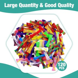 YUQILIN 120 PCS Fidget Toys Marble Mesh Fidget Toys Bulk, Stress Relief Sensory Colorful Fidget Toy Set for Kids Adults with ADHD ADD OCD Autism for Anti-Anxiety Enhance Focus