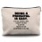 Nogrit Principal Gifts for Women Principal Appreciation Gifts for School Principal Makeup Bag,Funny Principal Small Cosmetic Makeup Bag for Purse