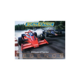 Scalextric 1978 Swedish Grand Prix Brabham BT 46B & Lotus 79 Twin Pack 1:32 Slot Race Cars Limited Edition Box C4392A